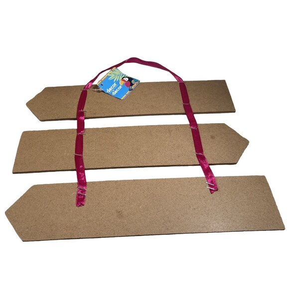 Greenbrier International, Inc. Summertime Theme Wooden Hanging Décor 12" Tall - Picture 3 of 10